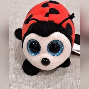 Teeny Tys Ty Trixy Ladybug Stackable Plush 3.5" 2017- Missing Hang Tag